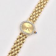 Cyma Swiss Ladies Watch 14k Gold with Diamonds