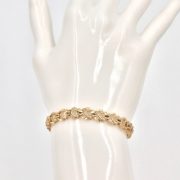 14k Gold Stamped Bracelet