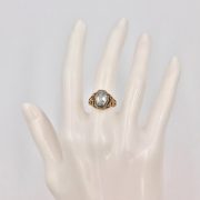 14k Gold Aquamarine Ring ?description?