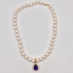 Pearl Necklace – Filigree Clasp