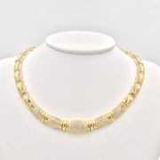 18k Gold and Diamond Necklace