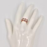 14k Gold Diamond and ? Ring