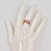 14k Gold Diamond and ? Ring