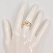 14k Yellow/White Gold Diamond Ring