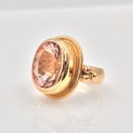 18k Rose Gold Morganite Ring