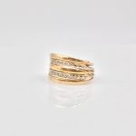 14k Gold Five-stack Ring