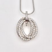 14k Gold Diamond Dangle Necklace