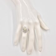 18k Gold Off-Color Diamond Engagement Ring
