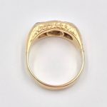 14k Gold Victorian Ring with Engravings