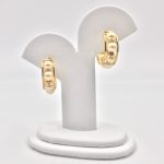 Golden South Sea Hoop Earrings in Gold