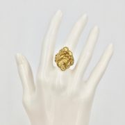 14k Gold Flower design Ring